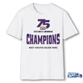 Official 75 PSAC 2026 Men’s Swimming Champions West Chester Golden Rams t-shirt
