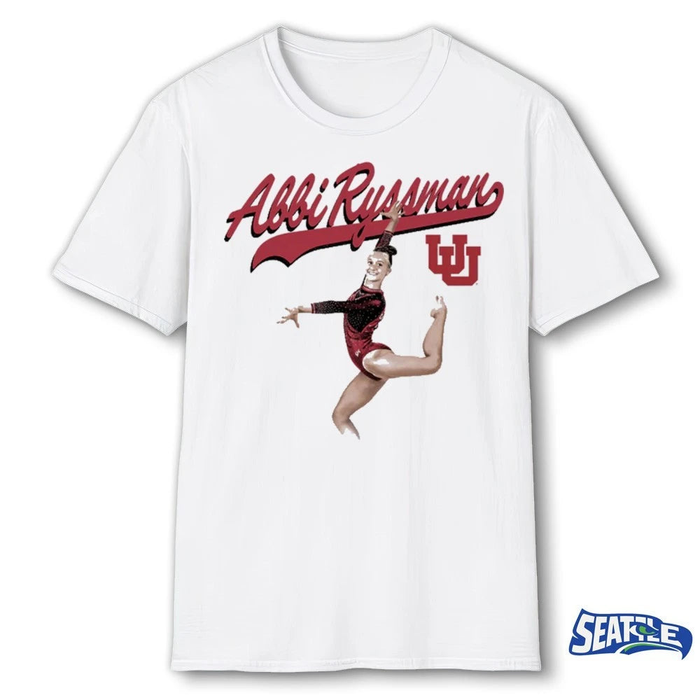 Official Abbi Ryssman Women’s University Of Utah Gymnastics t-shirt