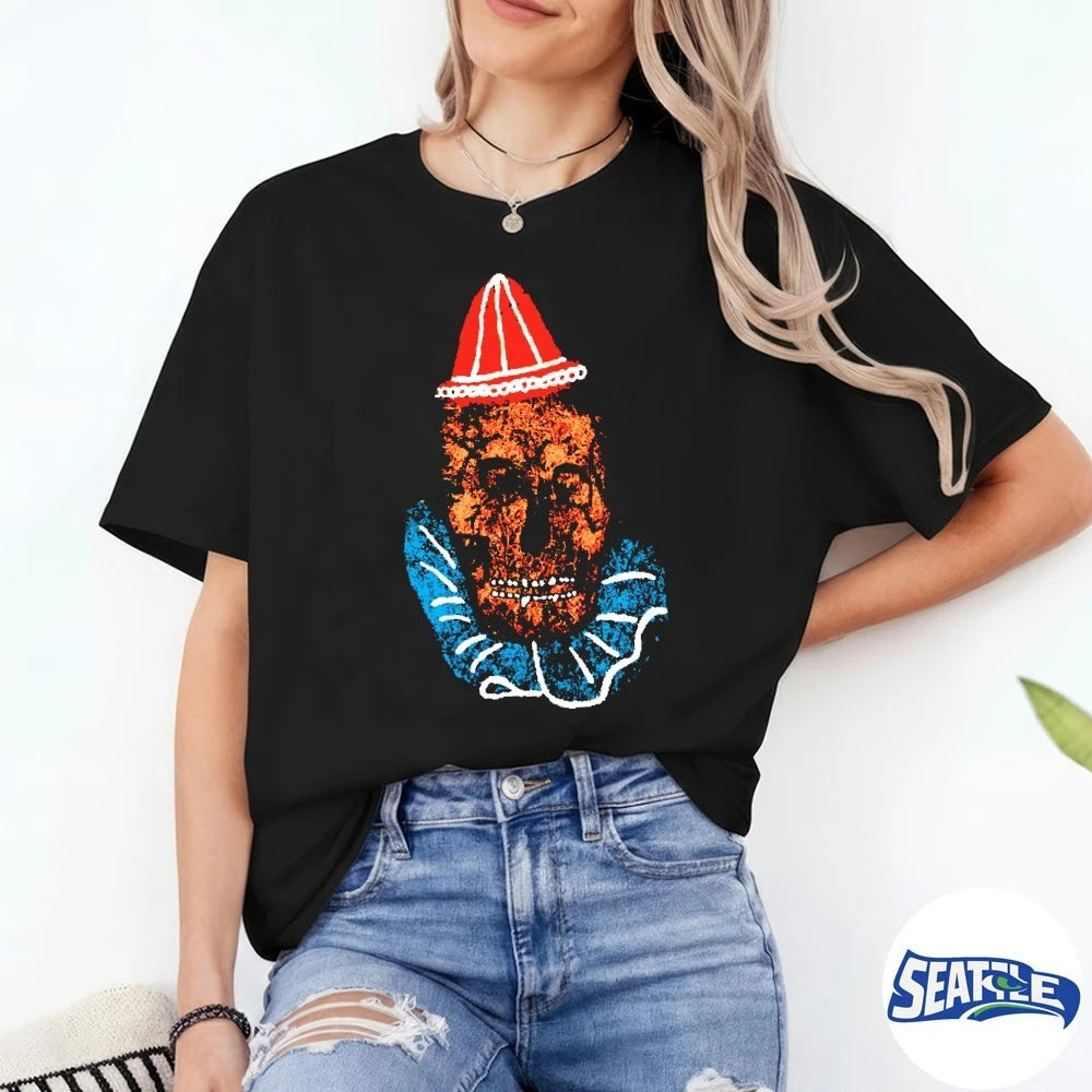 Official Acid Bath Clown Skull Graphic t-shirt