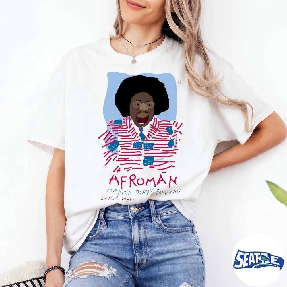 Official Afroman Case Closed Political Rapper Joseph Foreman t-shirt