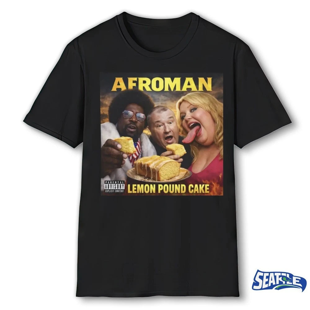 Official Afroman Lemon Pound Cake Parental Advisory Explicit Content t-shirt