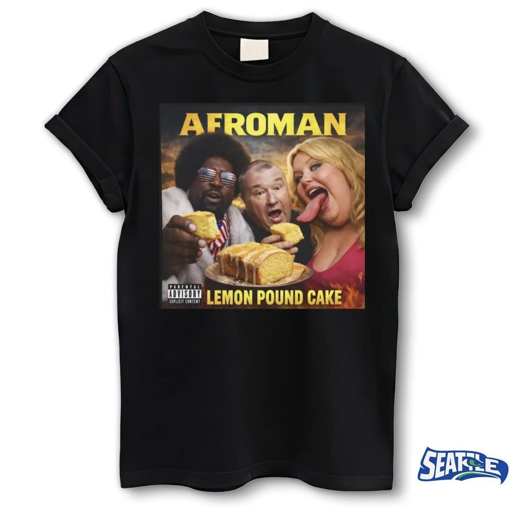 Official Afroman Lemon Pound Cake Parental Advisory Explicit Content t-shirt