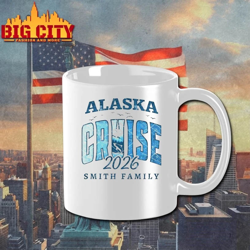 Official Alaska Cruise 2026 Smith Family T-Shirt