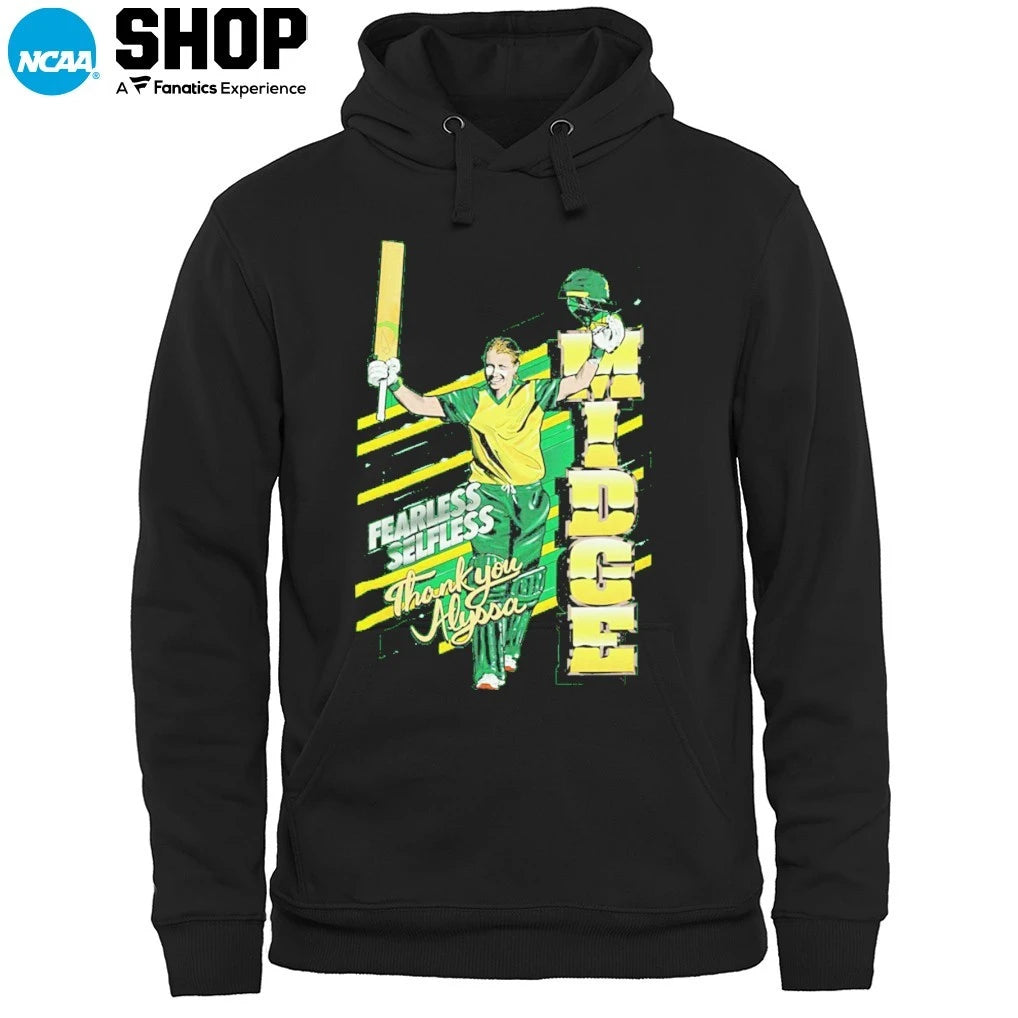 Official Alyssa Healy Thank You Midge Cricket T-Shirt