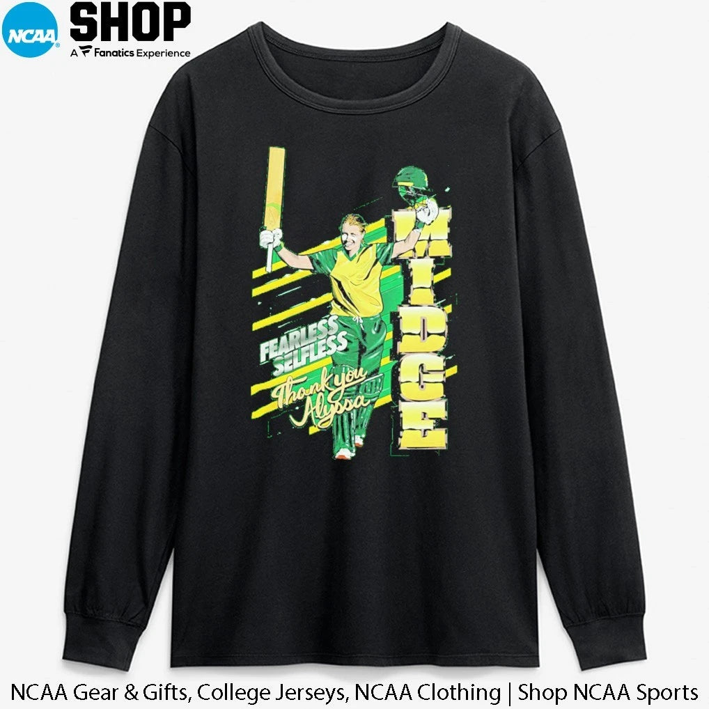 Official Alyssa Healy Thank You Midge Cricket T-Shirt
