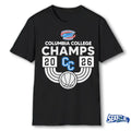 Official AMC American Midwest Conference Columbia College Champs 2026 t-shirt
