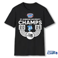 Official AMC – Women’s Track and Field Champs 2026 St. Ambrose University t-shirt