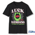 Official Arkansas Razorbacks Luck of the Team The University Of Arkansas t-shirt