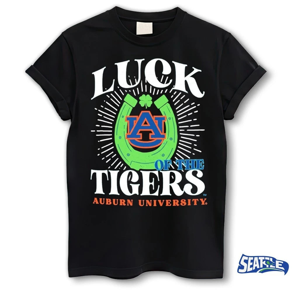 Official Auburn Tigers Luck of the Team Auburn University t-shirt