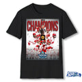 Official Back To Back Badgers WCHA Hockey Champions 2026 Women’s Frozen Four Poster t-shirt