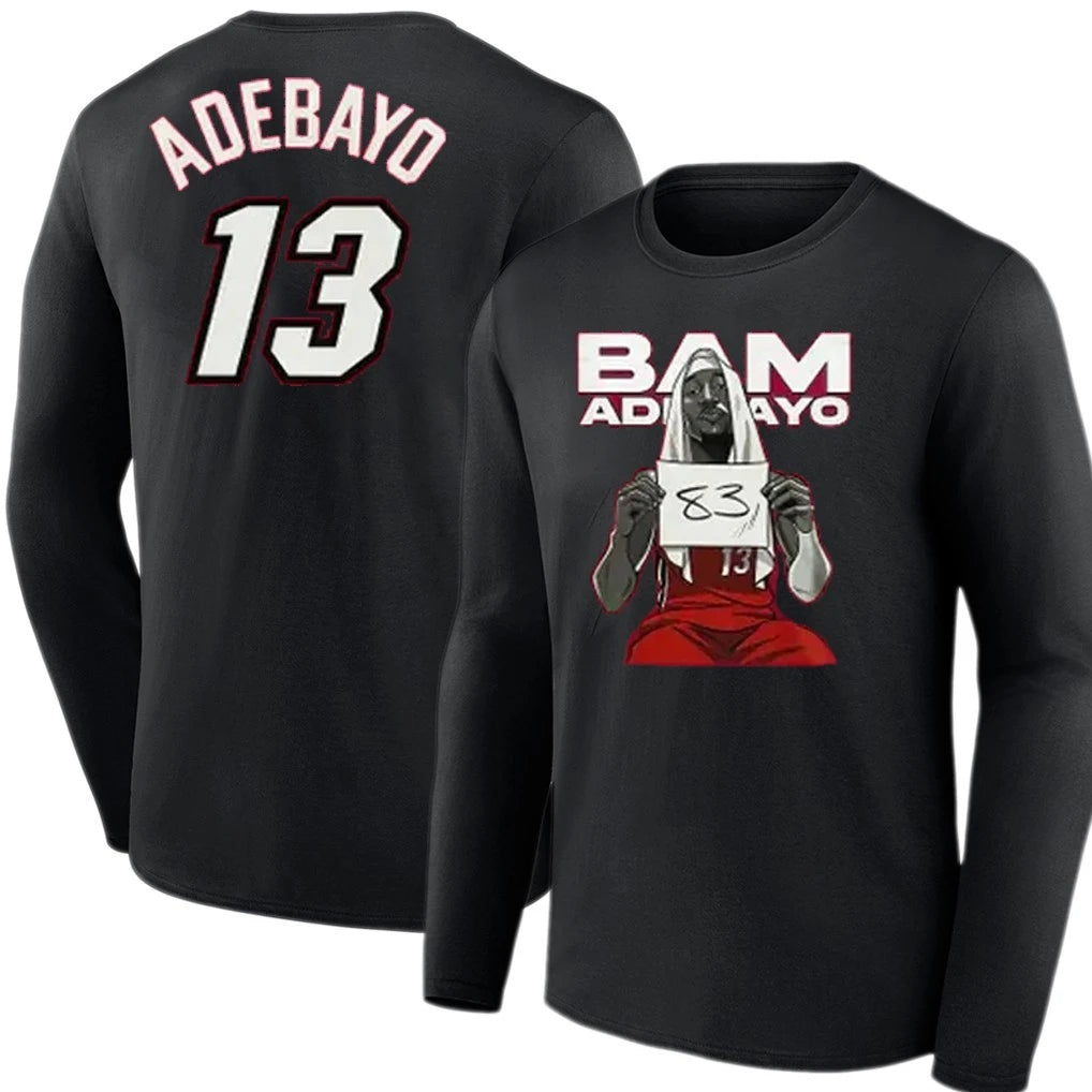 Official Bam Adebayo Miami Heat The Bam Game 83 Point History T-Shirt
