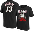 Official Bam Adebayo Miami Heat The Bam Game 83 Point History T-Shirt