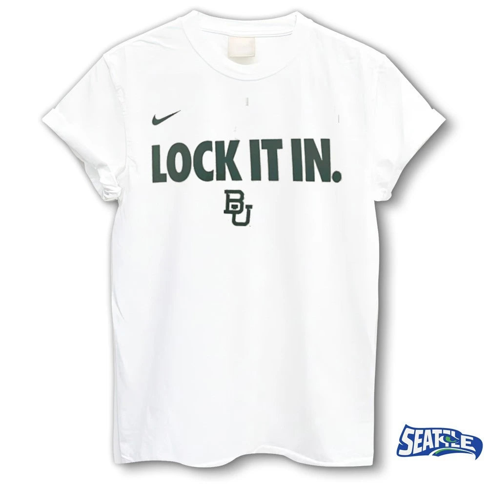 Official Baylor Bears Lock It In 2026 On-Court Bench t-shirt