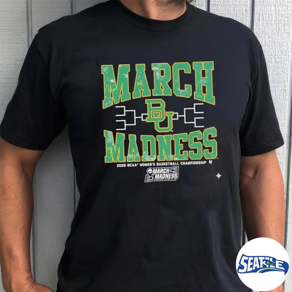 Official Baylor Bears WBB 2026 NCAA DI Women’s Basketball Championship March Madness t-shirt