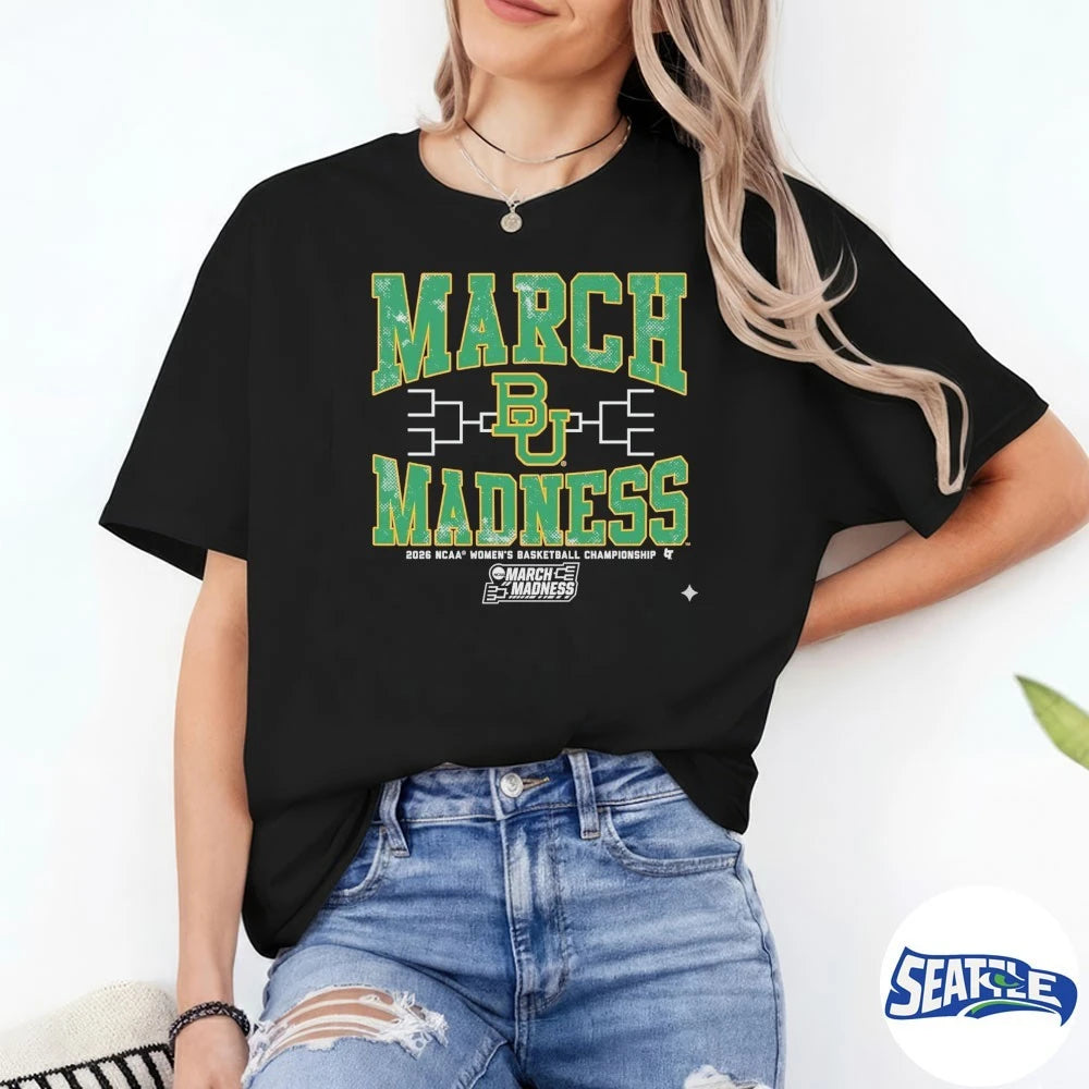 Official Baylor Bears WBB 2026 NCAA DI Women’s Basketball Championship March Madness t-shirt