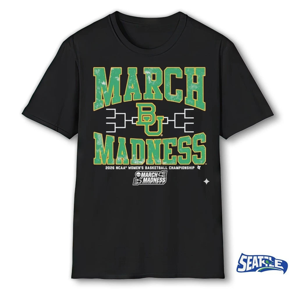 Official Baylor Bears WBB 2026 NCAA DI Women’s Basketball Championship March Madness t-shirt