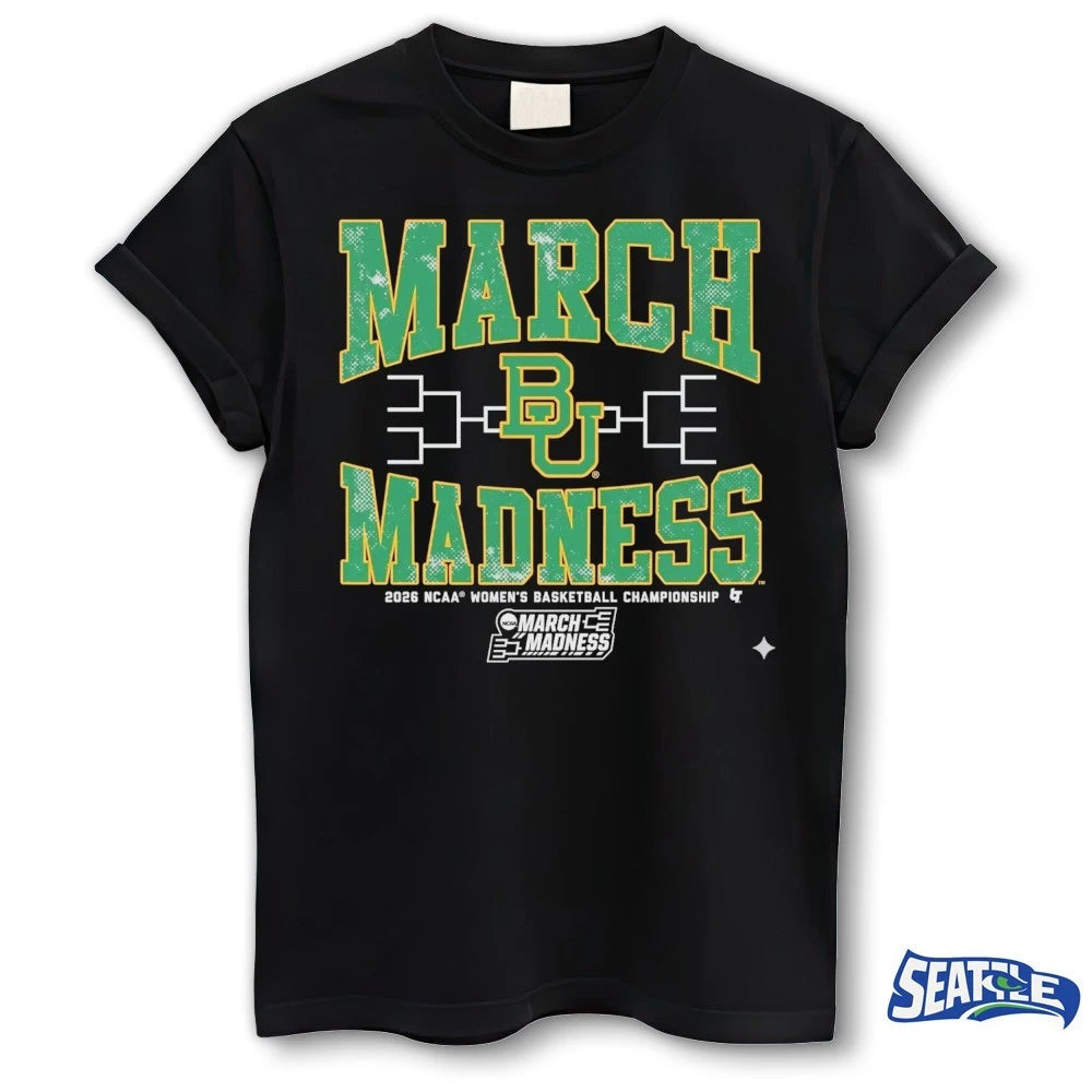 Official Baylor Bears WBB 2026 NCAA DI Women’s Basketball Championship March Madness t-shirt