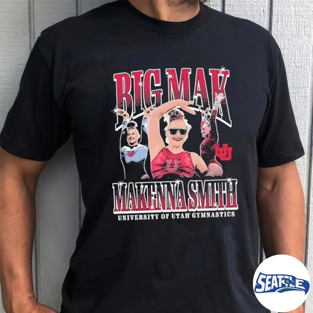 Official Big May Makenna Smith Women’s University Of Utah Gymnastics t-shirt