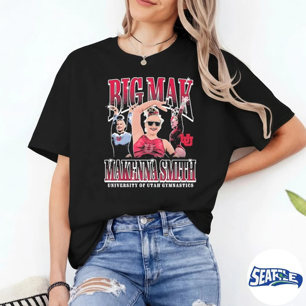 Official Big May Makenna Smith Women’s University Of Utah Gymnastics t-shirt