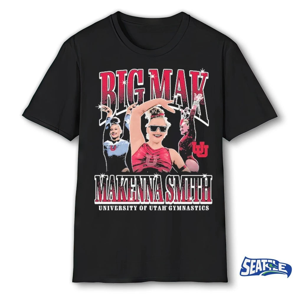 Official Big May Makenna Smith Women’s University Of Utah Gymnastics t-shirt