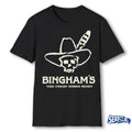 Official Bingham’s Bourbon Skull Icon Texas Straight Bourbon Whiskey t-shirt