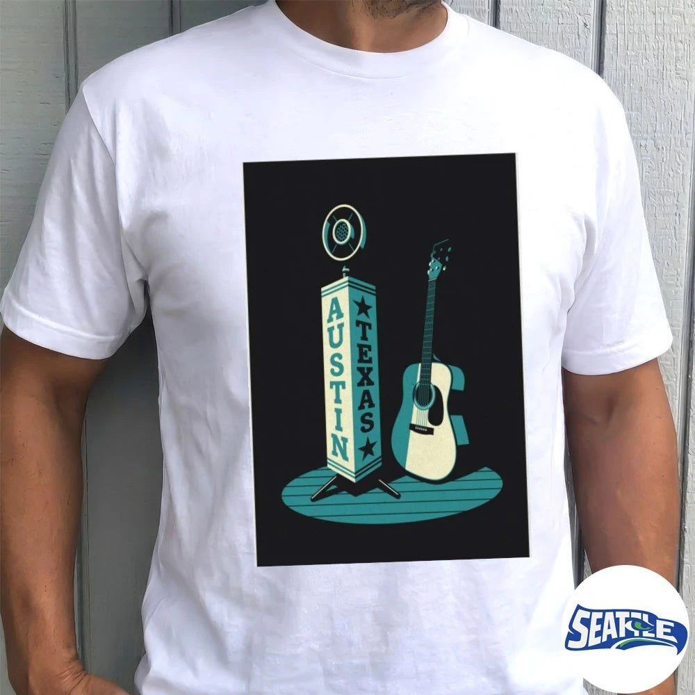 Official Black Licorice Stock Austin, Texas Poster t-shirt