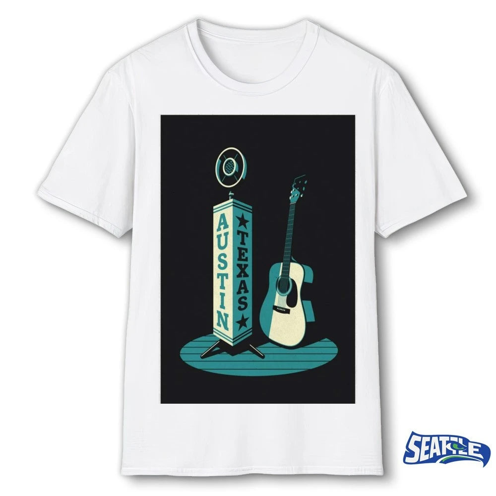 Official Black Licorice Stock Austin, Texas Poster t-shirt