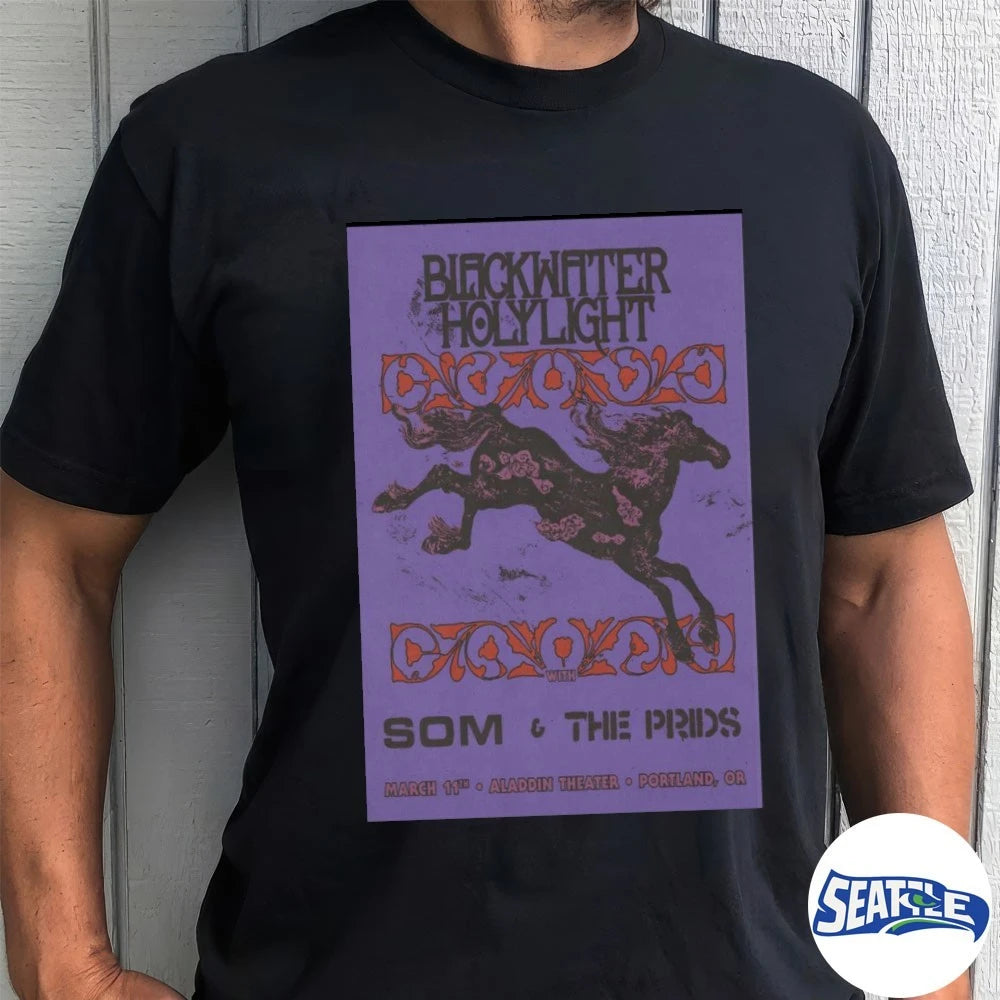Official Blackwater Holylight March 11 2026 Aladdin Theater Portland OR Poster t-shirt