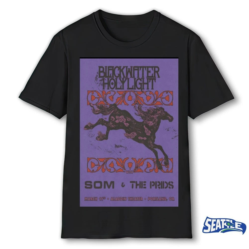 Official Blackwater Holylight March 11 2026 Aladdin Theater Portland OR Poster t-shirt