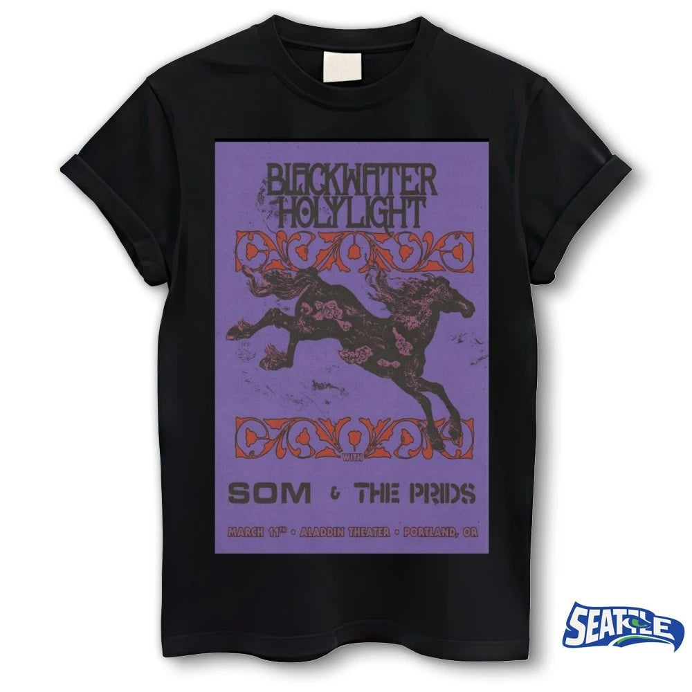 Official Blackwater Holylight March 11 2026 Aladdin Theater Portland OR Poster t-shirt