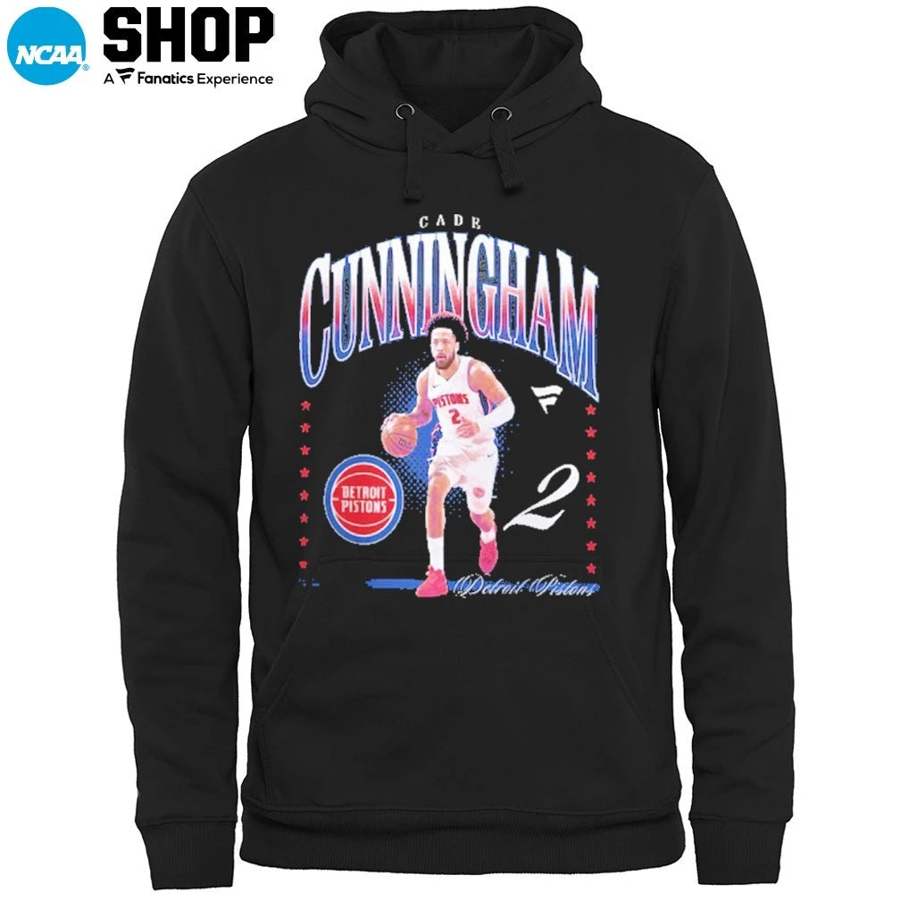 Official Cade Cunningham Detroit Pistons Hype T-Shirt