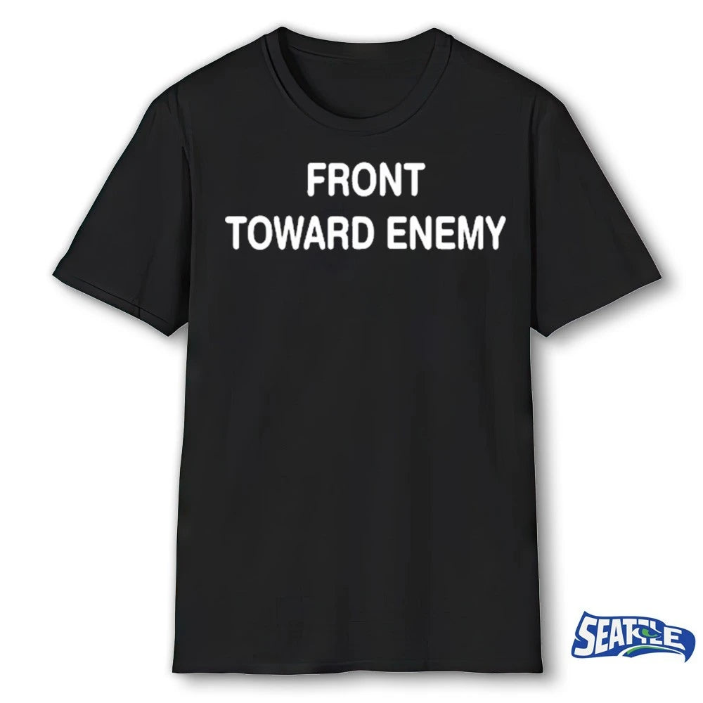 Official Cal Raleigh Seattle Mariners Wearing Front Toward Enemy t-shirt