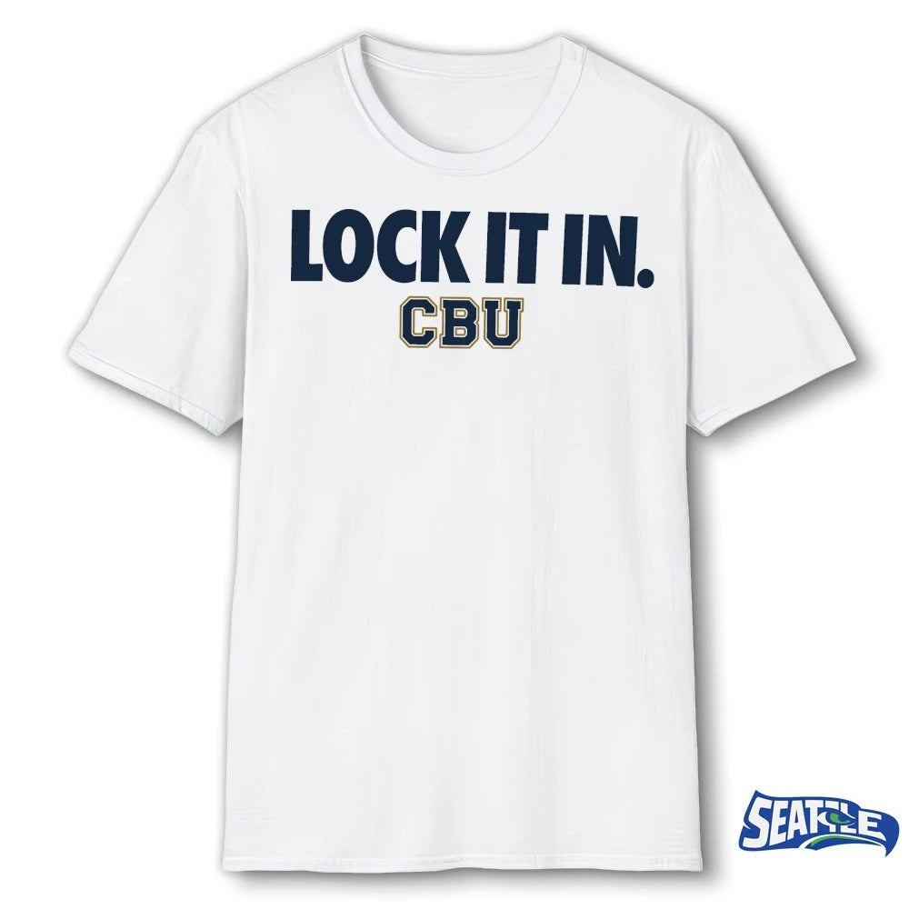 Official CBU California Baptist Men’s Basketball Lock It In t-shirt