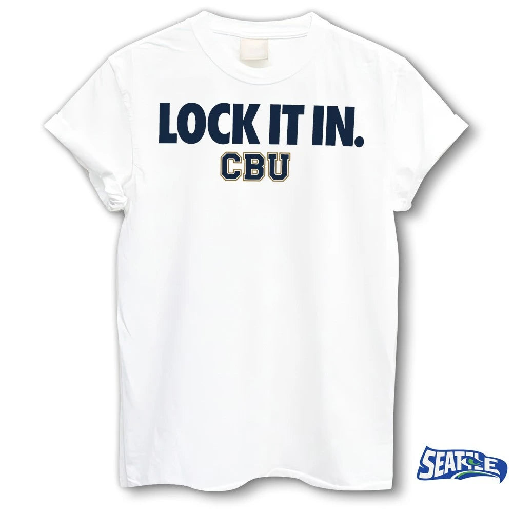 Official CBU California Baptist Men’s Basketball Lock It In t-shirt