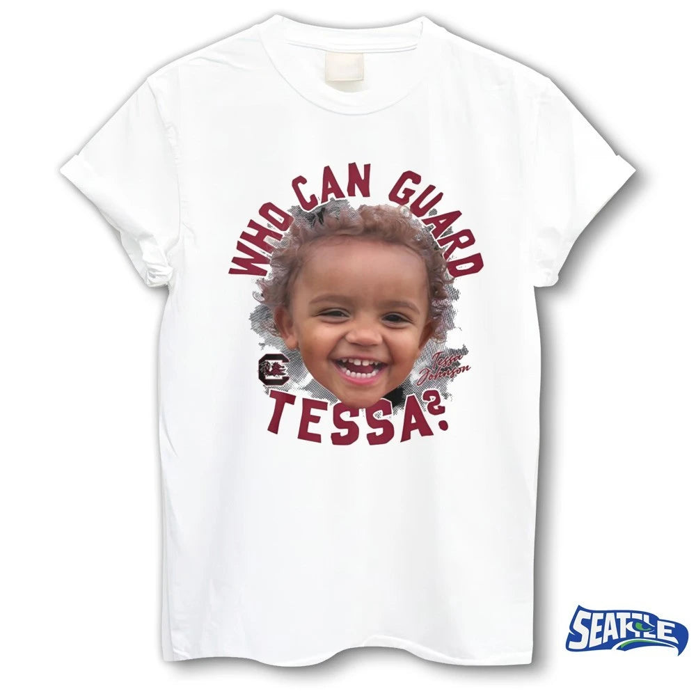 Official Chloe Kitts Who Can Guard Tessa Johnson South Carolina Gamecocks 2026 t-shirt