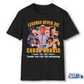 Official Chuck Norris Legends Never Die 1940 – 2026 Thank You For The Memories Signature t-shirt