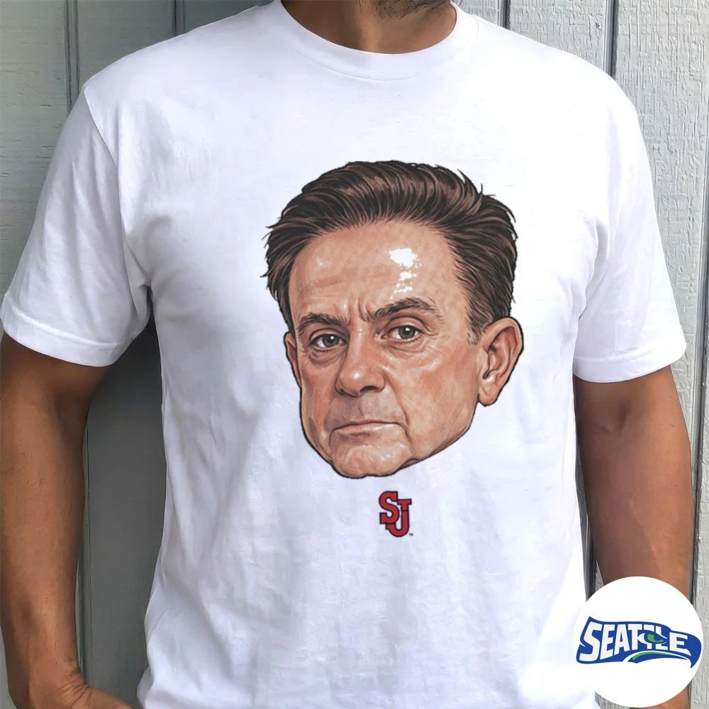 Official Coach Pitino St John’s Red Storm men’s Basketball Bobblehead t-shirt