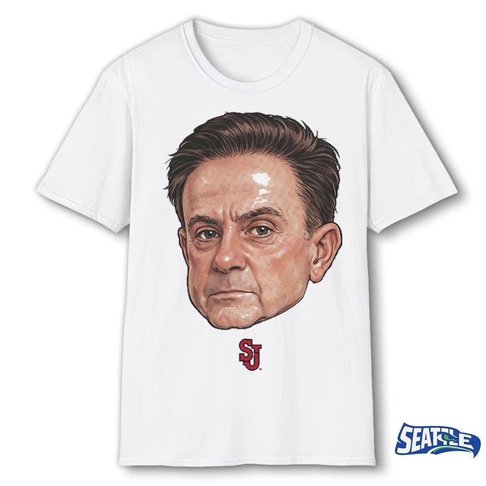 Official Coach Pitino St John’s Red Storm men’s Basketball Bobblehead t-shirt