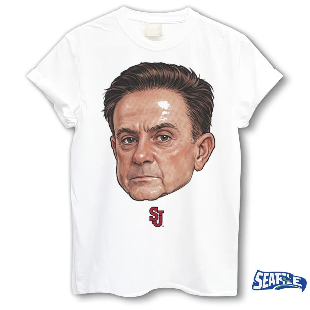Official Coach Pitino St John’s Red Storm men’s Basketball Bobblehead t-shirt