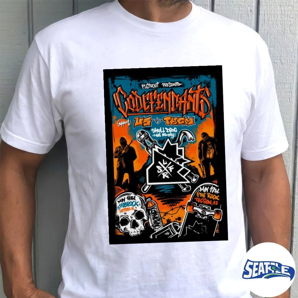 Official Codefendants Arizona Shows May 16-17 2026 Poster t-shirt