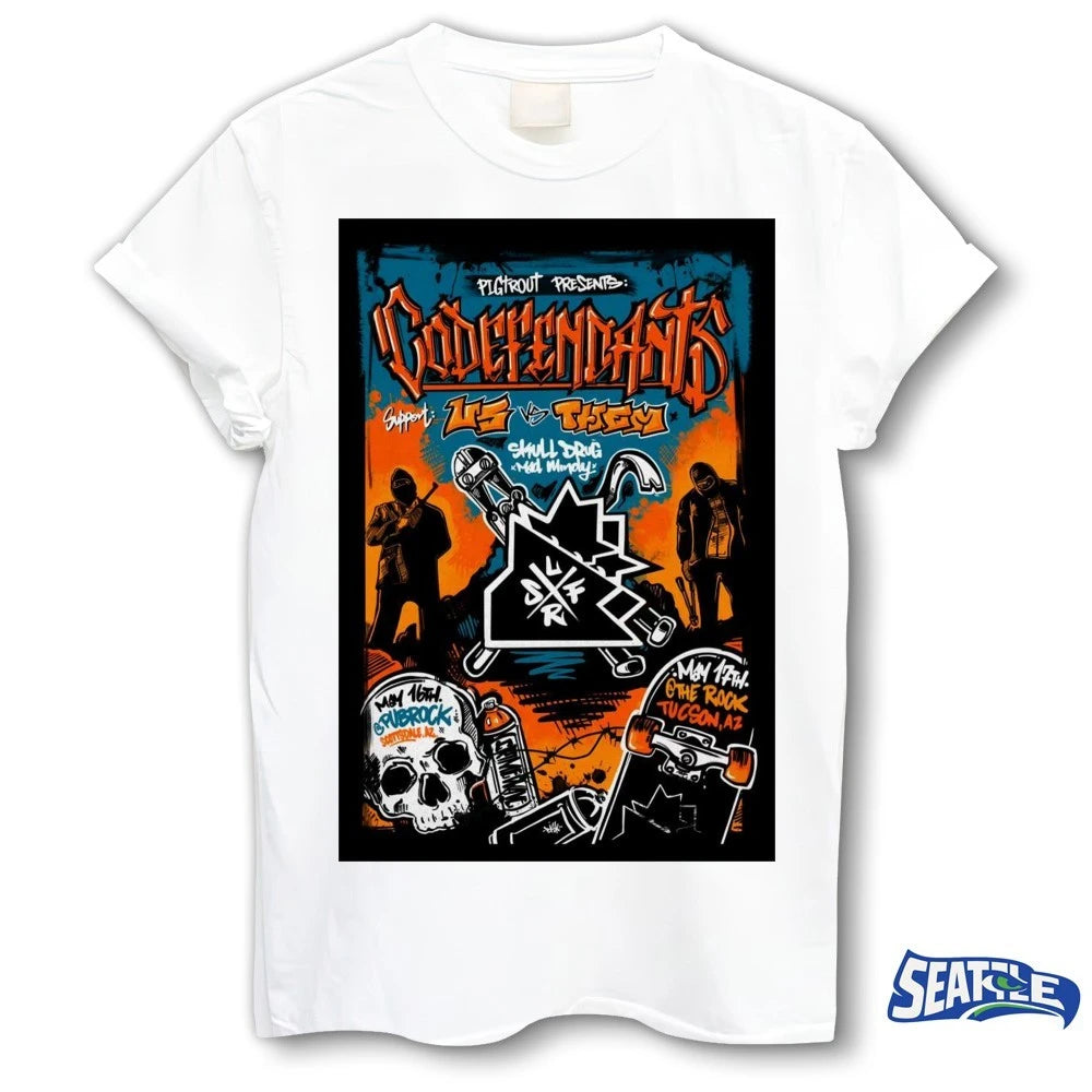 Official Codefendants Arizona Shows May 16-17 2026 Poster t-shirt