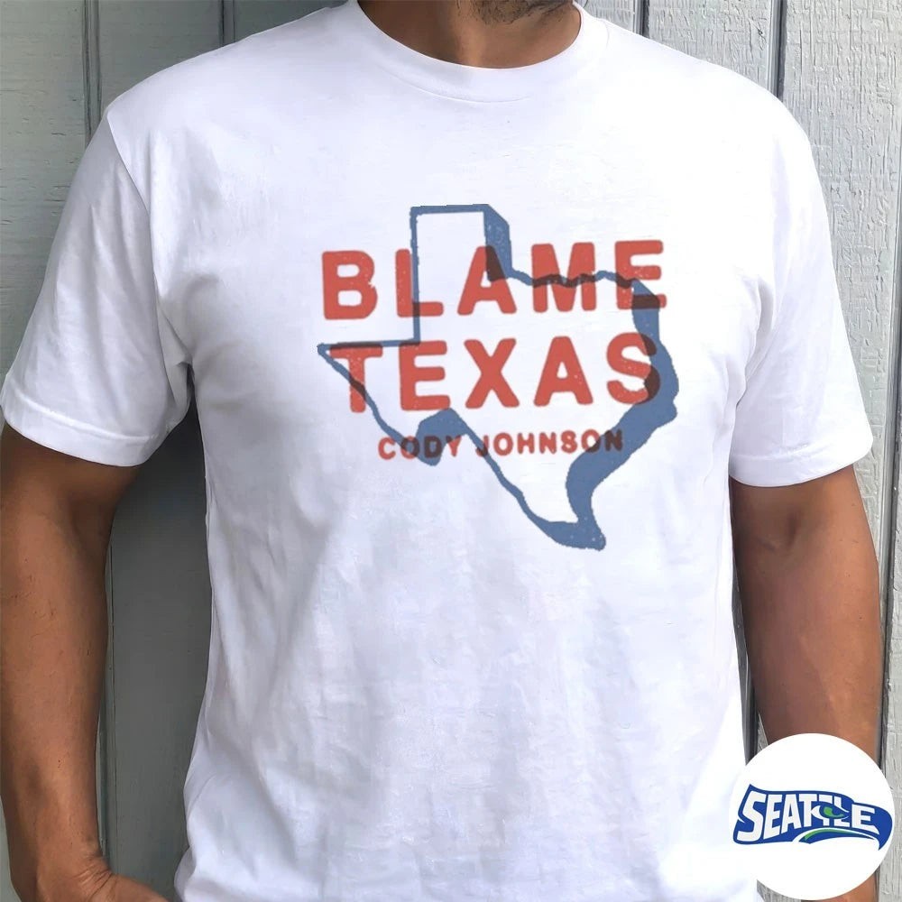 Official Cody Johnson Blame Texas Event t-shirt