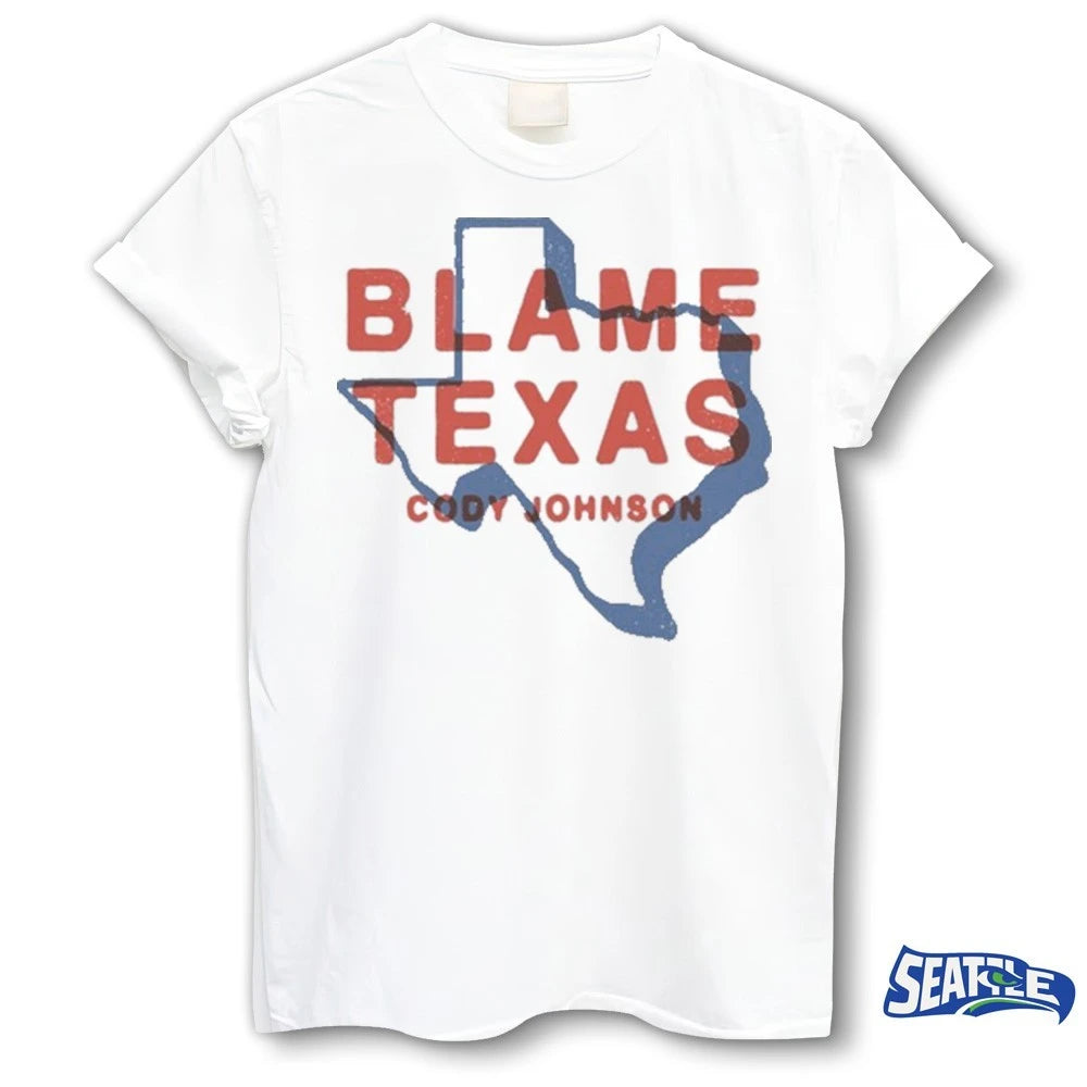 Official Cody Johnson Blame Texas Event t-shirt