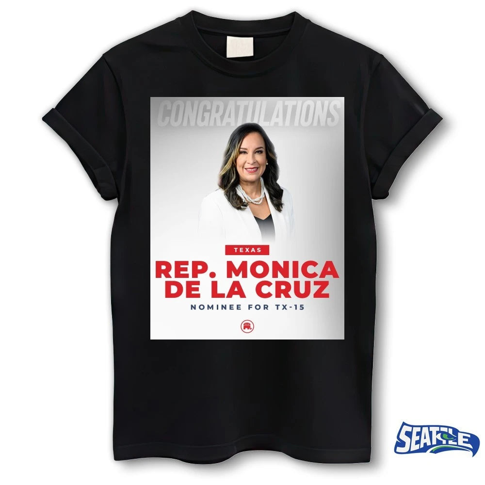 Official Congratulations Texas Rep. Monica De La Cruz Nominee For TZ-15 Poster t-shirt