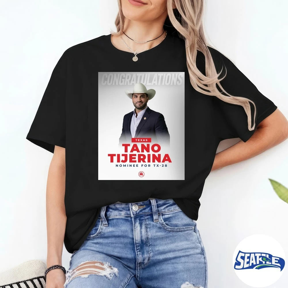 Official Congratulations Texas Tano Tijerina Nominee For TX-28 Poster t-shirt