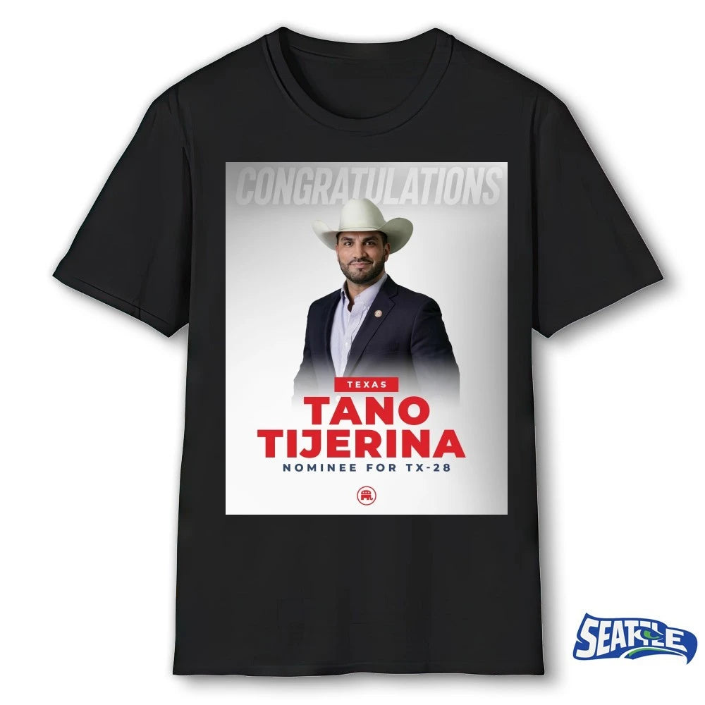 Official Congratulations Texas Tano Tijerina Nominee For TX-28 Poster t-shirt