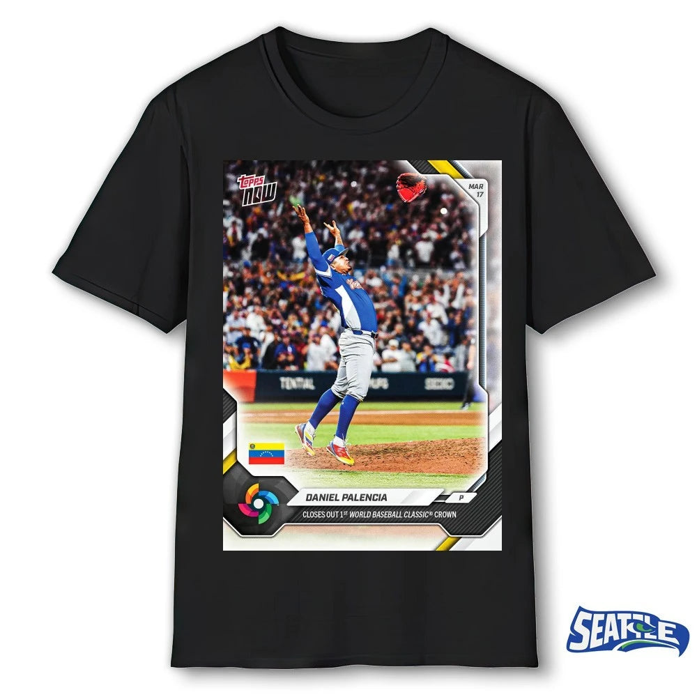 Official Daniel Palencia Closes Out 1St 2026 World Baseball Classic Topps NOW Card t-shirt