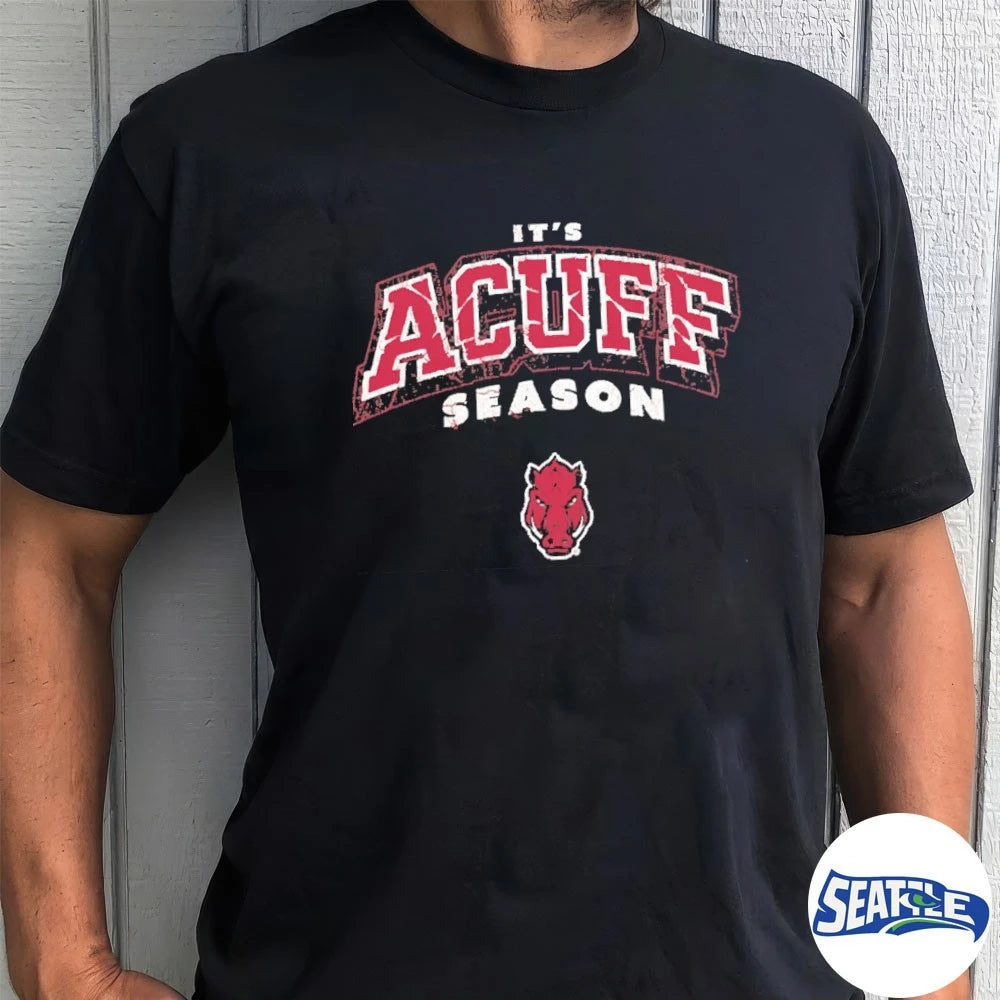 Official Darius Acuff Jr. It’s Acuff Season Arkansas Razorbacks Basketball t-shirt