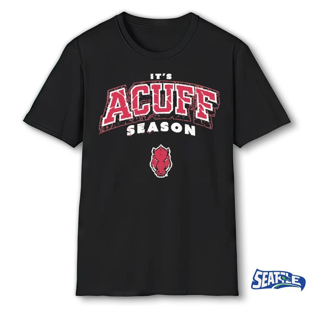 Official Darius Acuff Jr. It’s Acuff Season Arkansas Razorbacks Basketball t-shirt