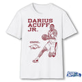 Official Darius Acuff Jr. Monochrome Arkansas Razorbacks Basketball t-shirt